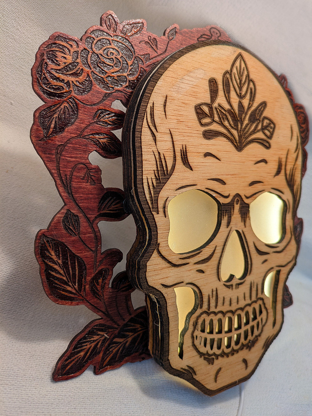 View 3 of Skull light